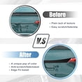thumbnail image 4 of for Honda Civic 11th 2022 Rear Tailgate Lid Cover Upper Trim Door Trunk Strips Protector Frame Exterior Decoration Black, 4 of 7