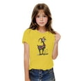 thumbnail image 2 of Fesfesfes Toddler Kids Boys Girls Animal Print T-shirt Summer Fashion Cute Round Neck Print Short Sleeve Tops for 3-10Years(Yellow,5 Years), 2 of 6