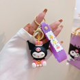 thumbnail image 5 of Llavero Kawaii Sanrio Kuromi para mujer, llavero de muñeca de Anime para coche, mochila escolar de PVC, colgante, accesorios para bolso, regalo de juguete para niños, 5 of 5