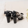 thumbnail image 3 of SACFOF Platform Mary Jane Heels Chunky Cute Gothic Lolita Dress Shoes Bow Platform Heels, 3 of 6
