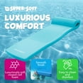 thumbnail image 3 of TRC Recreation Ultra Sunsation 2.5" Thick Pool Float Mat, Tropical Teal, 3 of 8