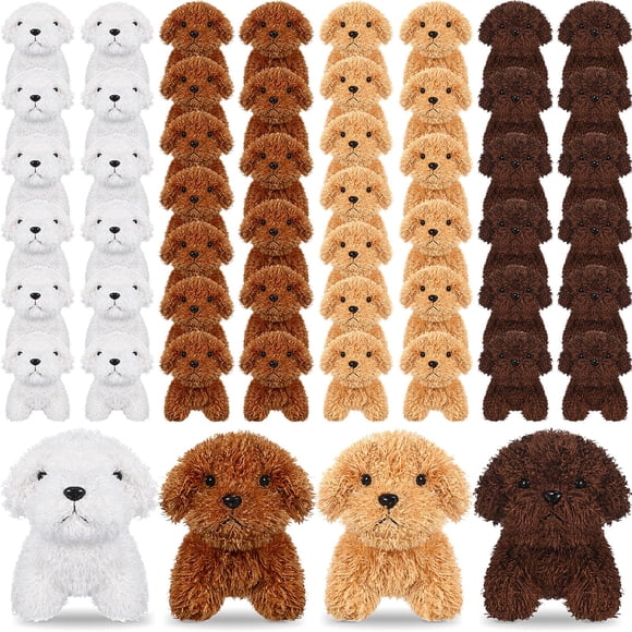 Perritos de peluche Liliful Pupdogs, 50 unidades, para regalo de fiesta infantil