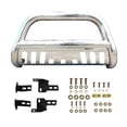 thumbnail image 4 of Ikon Motorsports Compatible with 97-04 F150 250LD Brush Push Grill Guard Bull Bar Front Bumper Grill Guard, 4 of 5