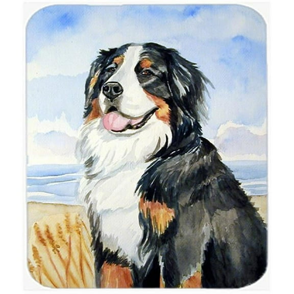 9.5 x 8 in. Bernese Mountain Dog Mouse Pad, Hot Pad or Trivet