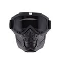 thumbnail image 1 of Gafas de motocicleta protección facial Moto protección facial a prueba de viento gafas de Motocross casco de carreras gafas protectoras cubierta facial, 1 of 10