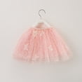 thumbnail image 5 of LYHaoo Girls Tutu Skirt Layered Party Dress With Ruffle Hem For Summer Casual，Cute Girls Dresses Sizes 5-6 Years Pink, 5 of 7