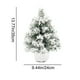 thumbnail image 3 of pstuiky Árbol de Navidad de mesa, decoración para fiestas navideñas, árbol de Navidad artificial para decorar escritorios, ventanas, pasillos y fiestas en el hogar., 3 of 6