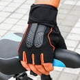 thumbnail image 3 of GZZQY 1 Pair Fitness Gloves Anti-Slip Strength Training Half Finger Outdoor Weightlifting Sports Training Gloves for Men and Women, 3 of 7