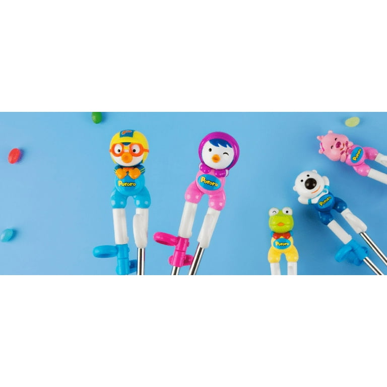 Edison Pororo Kids' Training Chopsticks - Beginner's Easy Use