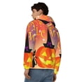 thumbnail image 4 of Honeii Halloween Print Hoodies for Men, Pullover & Full Zip, Breathable Zip up Hoodie, Sweatshirt-Medium, 4 of 5