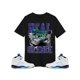thumbnail image 1 of 5 Grape Graphic Tee, Move in Silence Money T-shirt Match 5 Grape Sneaker, Lightweight Feel, Moves with You, Layer-Friendly, Works, 1 of 7