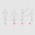 thumbnail image 3 of Comba Portátil Para Fitness, Duradera Y Fácil De Ajustar, Comba De Carreras Avanzada, 3 of 5