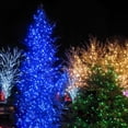 thumbnail image 7 of Kringle Traditions 100-Ct Indoor-Outdoor Christmas Blue Mini Lights Set - 50' Green Wire, 7 of 7