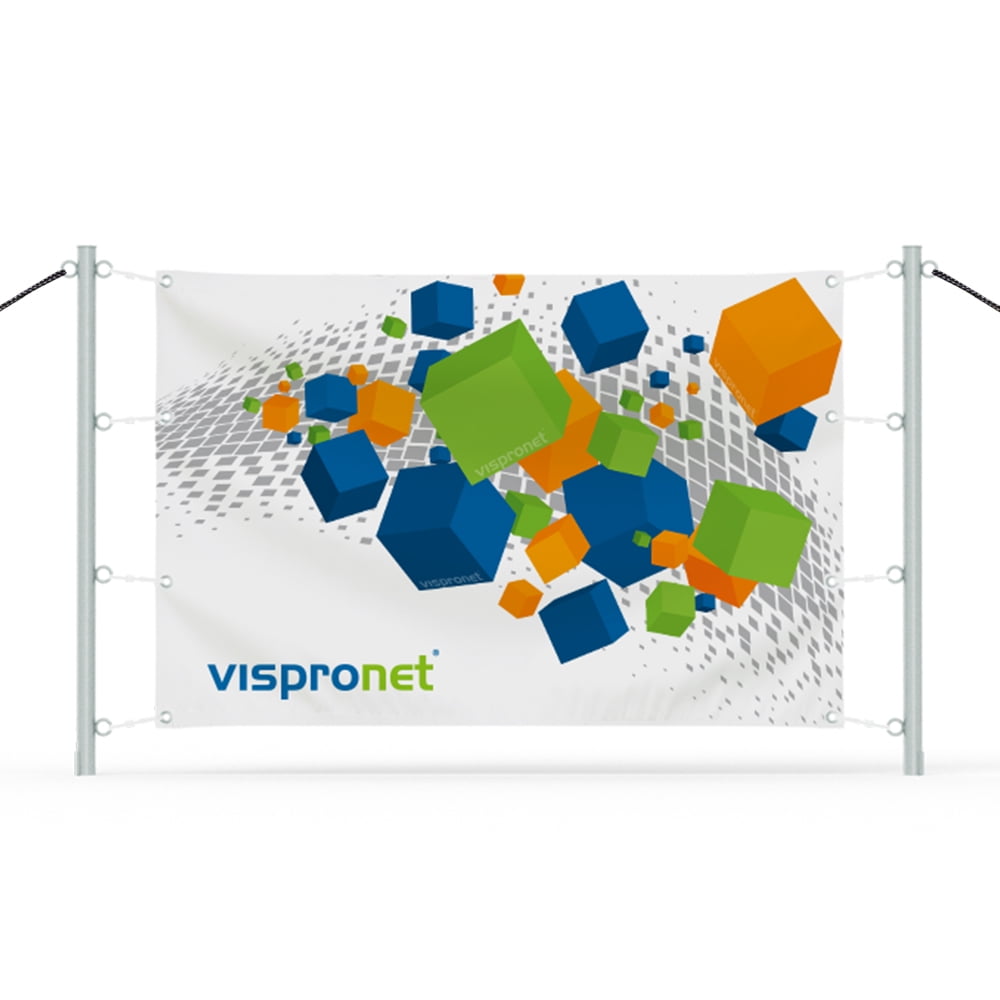 Outdoor Banner Post Set, 13.5lb In Ground Holder for Banners