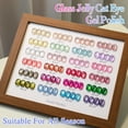 thumbnail image 3 of Set de esmaltes de uñas Double Rhythm Cat Eye Gel 15 ml x 28 colores, 3 of 9
