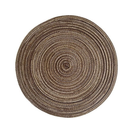 

Flash Sale! Jiiey Cotton Western Placemats Circular Placemats Household Tray Mats Bowl Mats Woven Anti Mats Thermal Insulation Mats Round Placemats Clearance Sale 4X Placemats