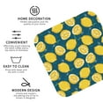 thumbnail image 4 of Bingfone Vintage Lemon Leather Drinks Coasters with Set of 6,Suitable for Home Kitchen,Coffee Cup Coasters Home Gift, 4 of 9