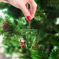 thumbnail image 5 of Christmas Tree Letter Decoration Pendant with Santa and Xmas Tree, Personalized Alphabet Christmas Ornaments for Xmas Tree Hanging Decor, 5 of 5