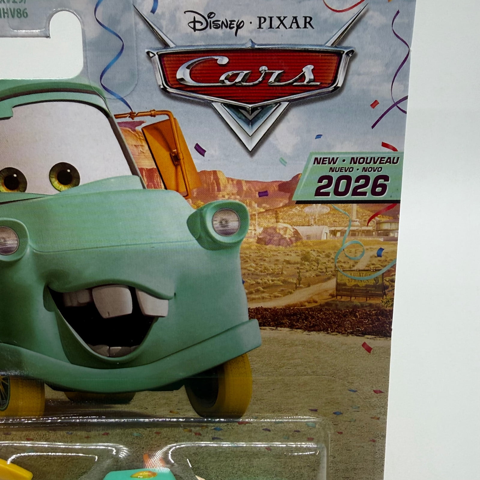 Mattel Disney Pixar Cars Mater Die-Cast Toy Truck, 1:55 Scale Collectible Tow Truck Vehicle, Race to Celebrate 2026 Series, Kids Ages 3+