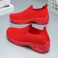thumbnail image 6 of Mepaouo Womens Walking Shoes Ladies Casual Fashion Sock Sneakers Slip on Air Cushion Platform Sneaker, 6 of 8