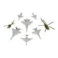 thumbnail image 1 of BELOVING 8 Pcs Jouet Avion Modèle Échelle 1:144 Modèle Avion Aviation Objets de Collection, 1 of 10