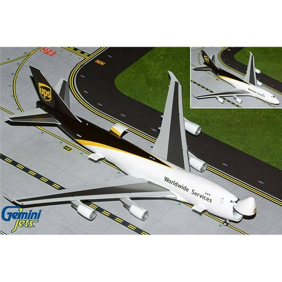 Gemini200 1-200 G2UPS932 Interactive UPS Compagnies Aériennes Boeing 747-400FSCD REG No. N580UP Modèle Avion