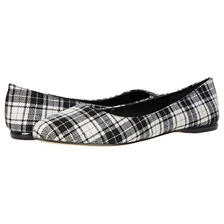 

NINE WEST Speakup Black/White Plaid 7.5 M