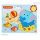 thumbnail image 2 of Children's Building Blocks, Wooden Three-dimensional 3D Cartoon Buckle Puzzle, Scene Puzzle Board, Children's Educational Early Education Toys, Wooden, 2 of 4