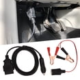 thumbnail image 1 of ECU Emergency Power Supply Cable, 12V Portable Wearproof Plug And Play Universal  Lighter Socket OBD2 Memory Saver With Clip For Cars, 1 of 8