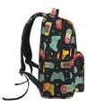 thumbnail image 4 of Haiem Retro Video Game Printed School Backpack,Casual Travel Lightweight Backpack,Durable Comfortable Multifunctional Backpack,Laptop Backpack, 4 of 5