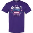 thumbnail image 3 of Inktastic My Greatest Blessings Call Me Mimi with Flowers T-Shirt, 3 of 5