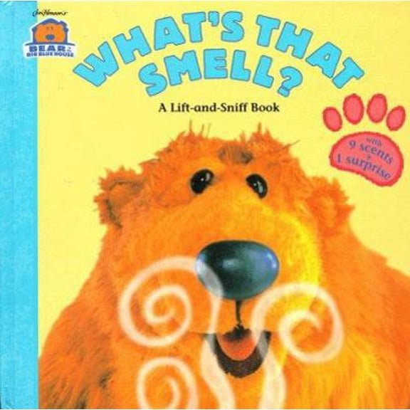 Pre-Owned What's That Smell?: A Lift-and-Sniff Flap Book (Bear in the Big Blue House) (Unknown) 0689825676 9780689825675