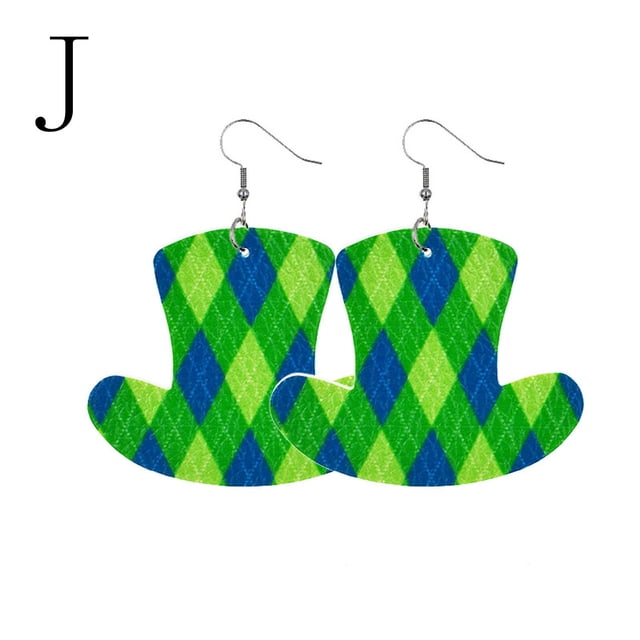 Jusqu'à 65 % de Rabais sur les Boucles d'Oreilles St. Patrick Vertes en Forme de Goutte Bijoux Cadeau de Vacances pour Femme Collier Bagues Boucles d'Oreilles Bijoux en Liquidation