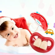 MIARHB Funny E^dible Silicone Baby Infant Nipple Pacifier Orthodontic College Look Pacifier, Baby Gift