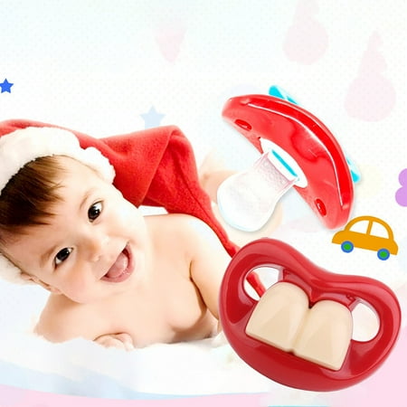 MIARHB Funny E^dible Silicone Baby Infant Nipple Pacifier Orthodontic College Look Pacifier, Baby Gift