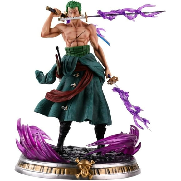Zoro Figure Anime Action Figure Roronoa Zoro Character Statue Anime Action Figure PVC Toy Figure Collection Gift for Boys and Girls