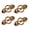 Coffee 4pcs, variant on 1/4Pcs Vintage French Hair Barrette Matte Finish Hair Clips Cross-Shaped Design Hair Styling Tool Hair Accessories