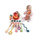 thumbnail image 1 of 1pc Baby Toy For Boys And Girls, Newborn Sensory & Montessori Toy, Octopus Pull-along Toy, Car Seat Travel & Teething Toy, Suitable For 6, 9, 12, 18 M, 1 of 5