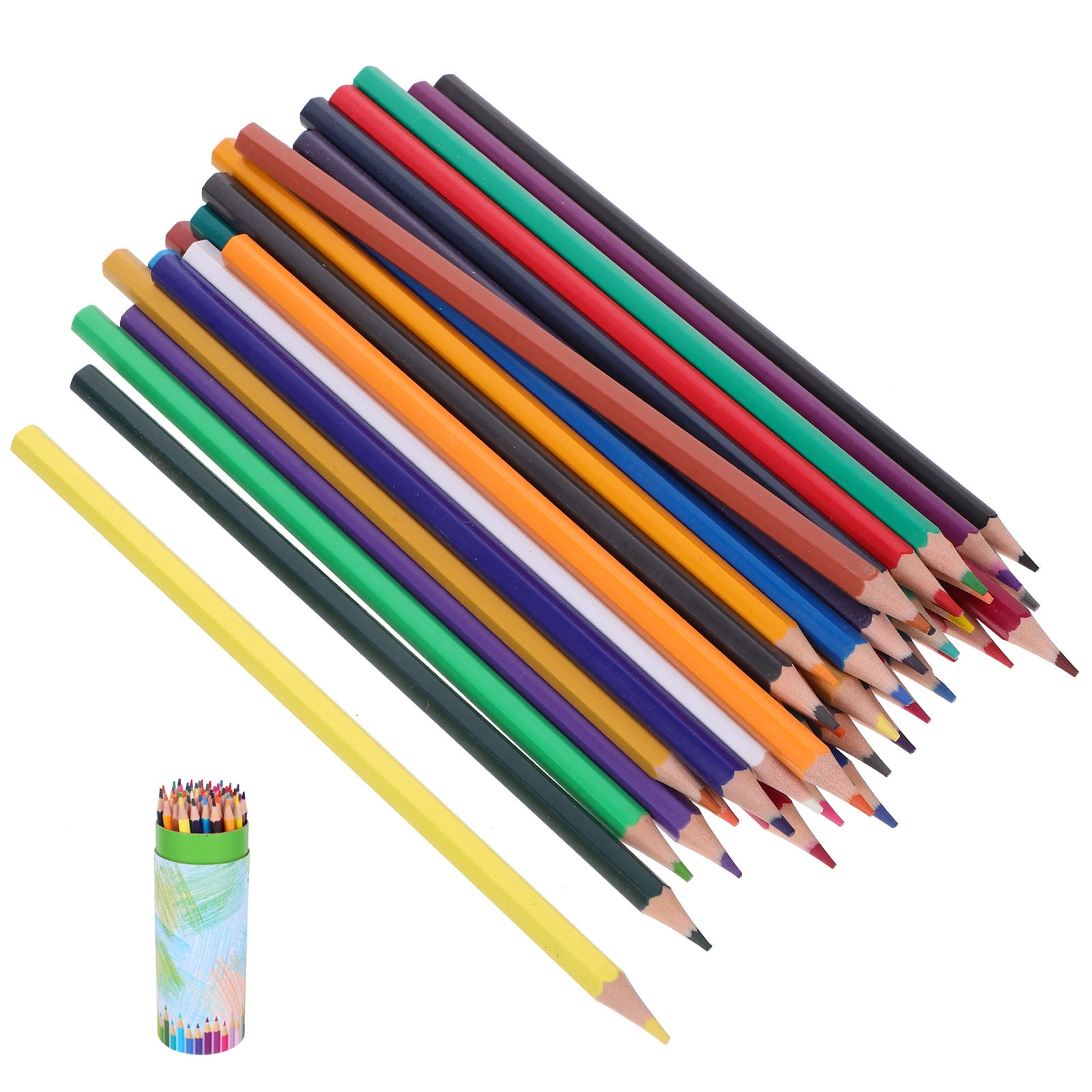 Raindrops 96 pcs Colorful Student Pencils Set, Kindergarten Colored Pencils for Drawing, Painting, and Art Projects