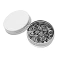 thumbnail image 1 of WHAMVOX 50Ud Backings De Broche De Metal En Cobre Plata Con Seguro Para Pines Y Accesorios, 1 of 6