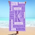 thumbnail image 3 of Oversized Microfiber Beach Towel - Soft, Highly Absorbent, Sand-Free, Lightweight, Durable for Travel, Swimming, Camping & Outdoor Activities, 3 of 4