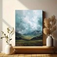 thumbnail image 6 of Misty Mountain Landscape Canvas Print, Suitable for Living Room, Bedroom, Office, Hotel Lobby, Art Studio, 6 of 8