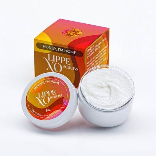 Midwest Sea Salt Company Honey, I’m Home Exfoliating Lip Scrub