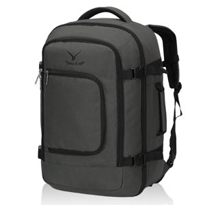 Carry-On Travel Backpack (40L) – Hynes Eagle – Charcoal