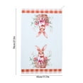 thumbnail image 3 of Honeeladyy Easter Bunny Kitchen Towels, 18x28 Inch Decorative Dish Towels Absorbent Quick Drying Hand Cloths Hanging Reusable Cleaning Dishcloths for Cooking Housewarming, 3 of 6
