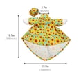 thumbnail image 3 of HCBY Large Goose Statue Dress, Sunflower Leaf Print Outfit with Hat for Yard, Porch, Garden, 3 of 5