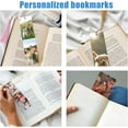 thumbnail image 3 of Custom Acrylic Bookmark, Personalized Bookmark with Text & Photo, Customizd Book Mark with Tassel for Book Lovers Women Men Birthday Christmas Anniversary Present（5pcs）, 3 of 4