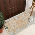 thumbnail image 5 of GLN Rugs Thebes - Indoor, Machine Washable Area Rug 2'x3' Moroccon Yellow/Gray Home Carpet, 5 of 8