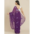 thumbnail image 2 of Women's Bollywood Mirror Work Sari Festival Saree Unstitched Blouse Piece Party Wear, 2 of 5