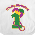 thumbnail image 4 of Inktastic Mardi Gras 1st Birthday Boys or Girls Baby Bib, 4 of 4